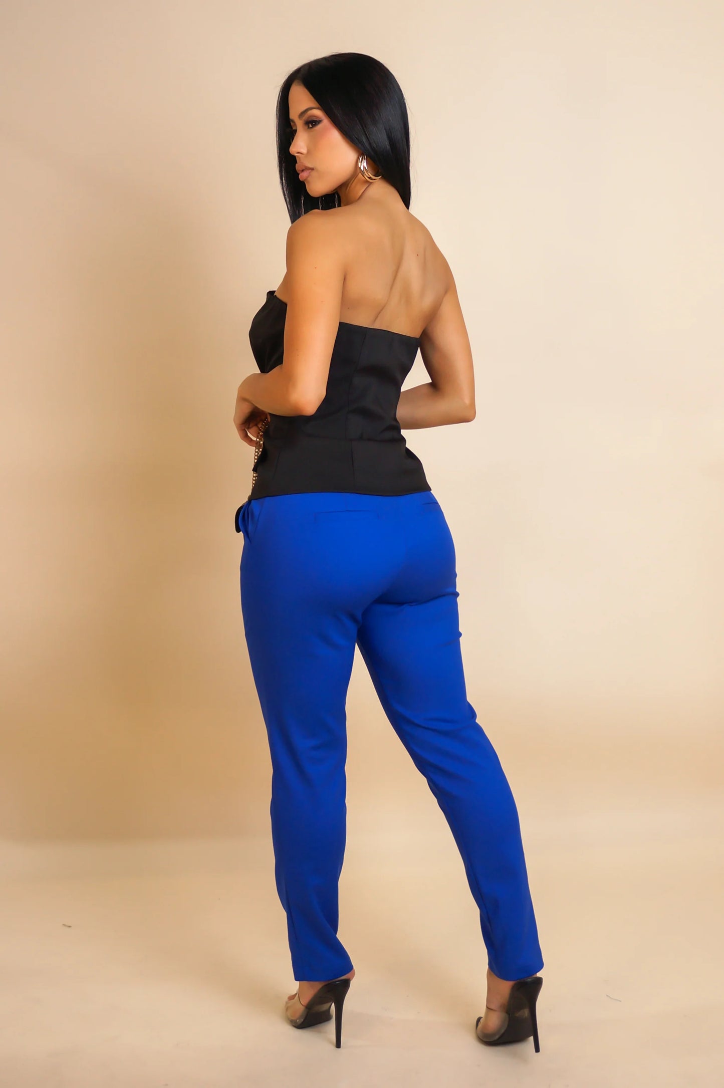 Boss Moves Pants. Royal Muse Straight-Fit Pants