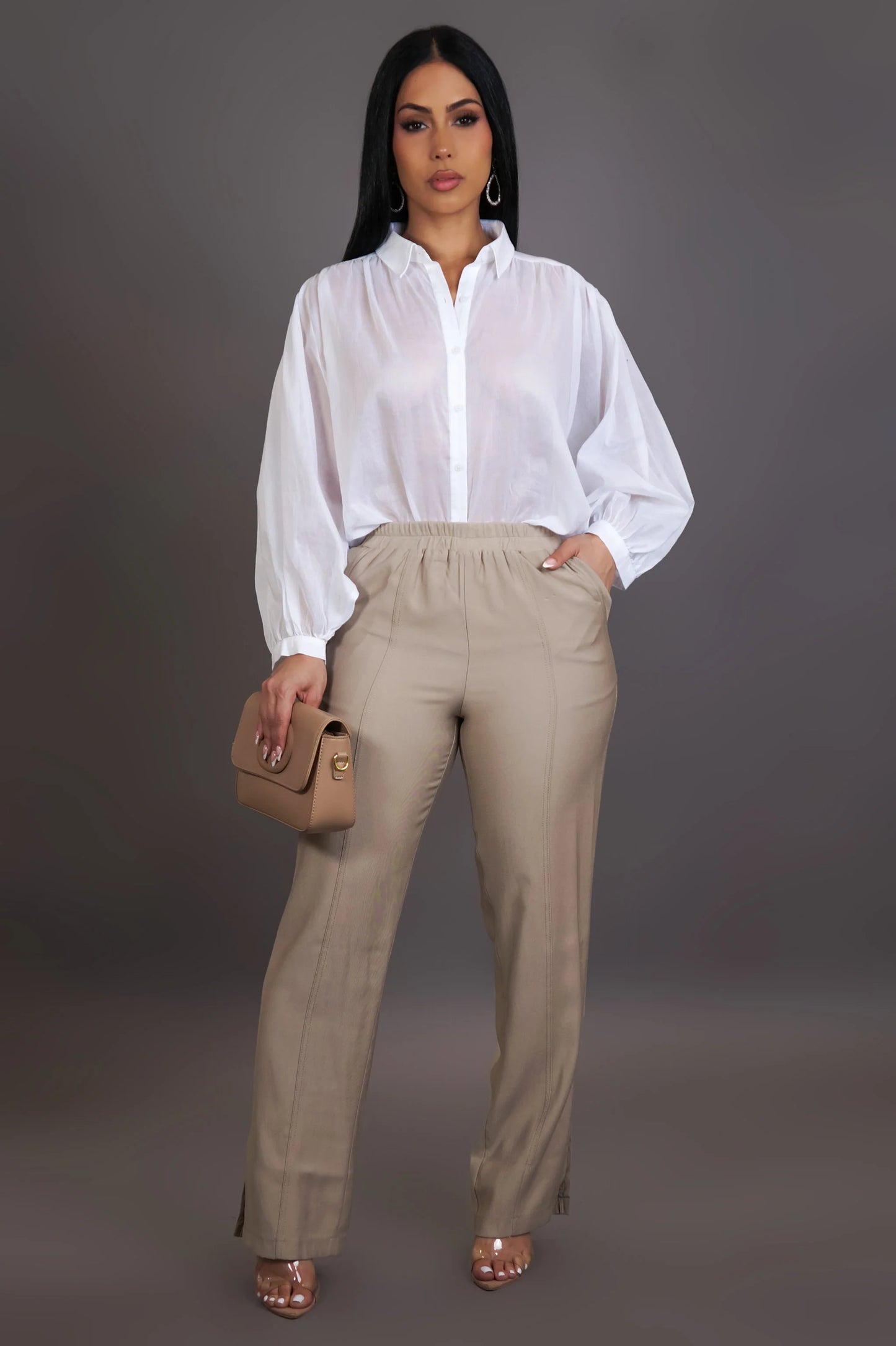 Sahara High-Waist Relaxed Pants