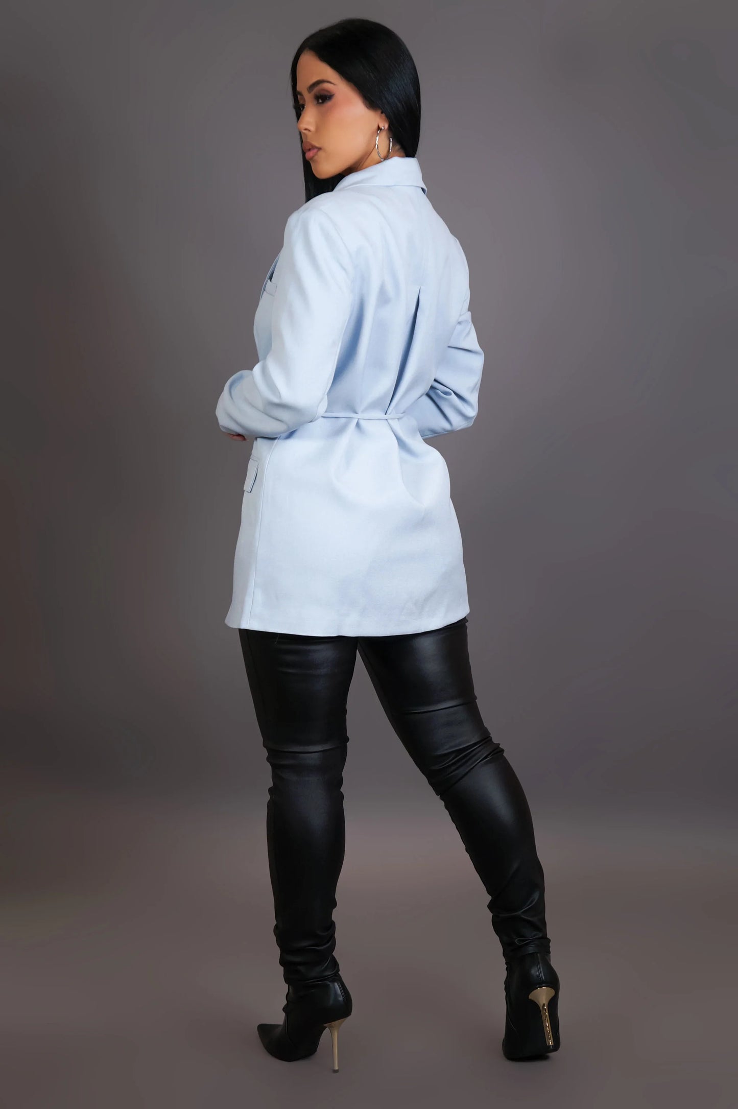 Skyline Belted Blazer
