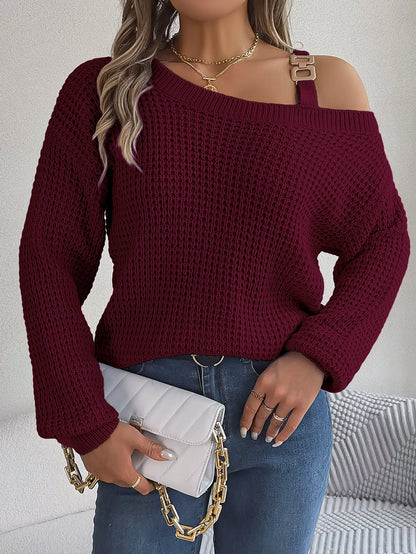 Aura Signature Off-Shoulder Knit