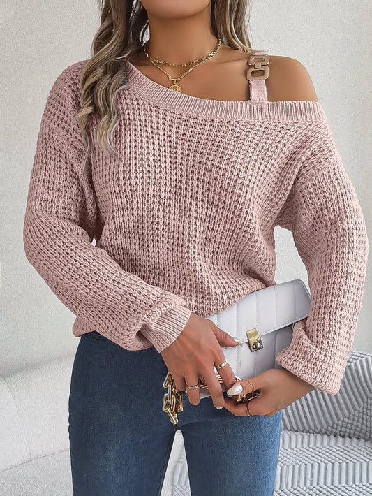 Aura Signature Off-Shoulder Knit