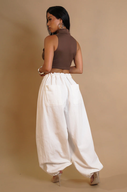 Starting Fresh Pants - White