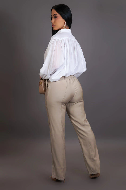 Sahara High-Waist Relaxed Pants