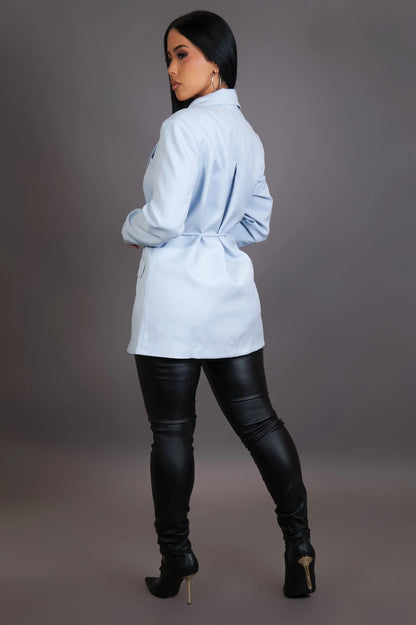 Skyline Belted Blazer